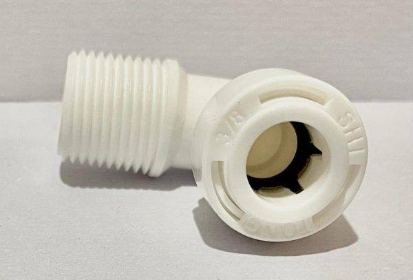 Conector Codo SO 3/8" x HE 3/8" - Imagen 2