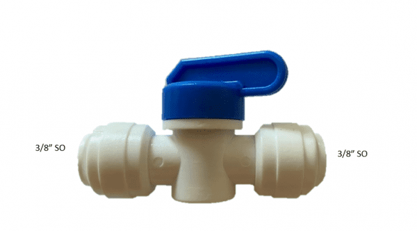 Conector Válvula SO 3/8" x SO 3/8"